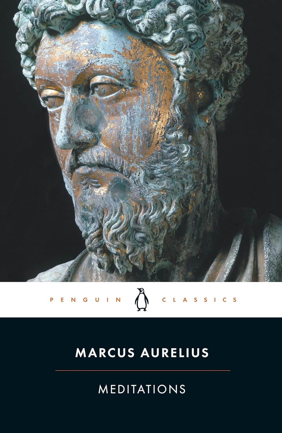 Meditations by Marcus Aurelius book cover